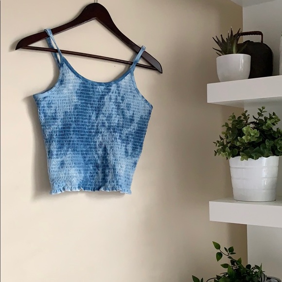 Bluenotes Tops - Tie Die Crop Tank